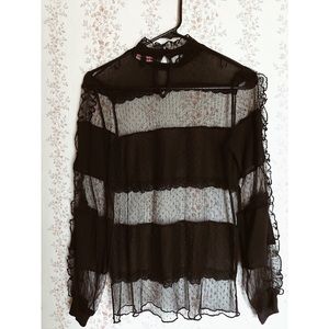 Sheer Jealous Tomato top.